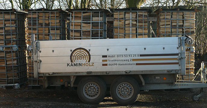 Isselhuker Kaminholz Brünen, Wesel, Dinslaken, Bocholt und Umgebung